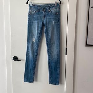 Miss Me Ankle Skinny Jeans Size 26